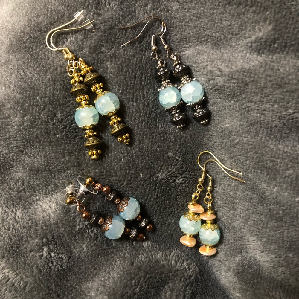 Stunning Aquamarine Earrings 📿Bundle & Save📿